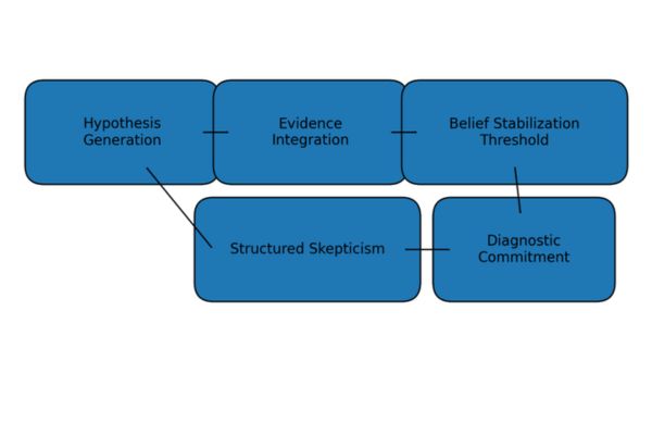 Conceptual Model of the Belief Stabilization Threshold
